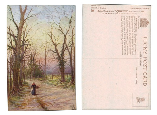 Vintage postcard picturesque - postcard,