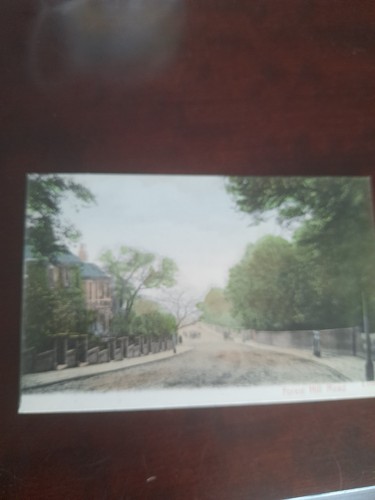 Old postcard forest hill road - old,