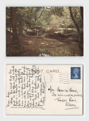 Vintage postcard highland - postcard,