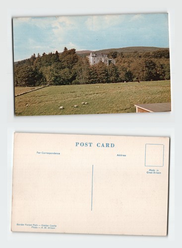 Postcard kielder castle - castle, border