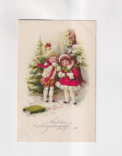 F3941 postcard new year - f3941),
