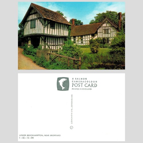 Vintage postcard lower - -,