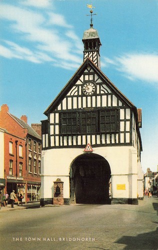Town hall bridgnorth - town,