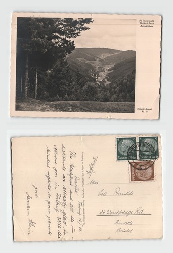 Postcard the black forest - postcard,