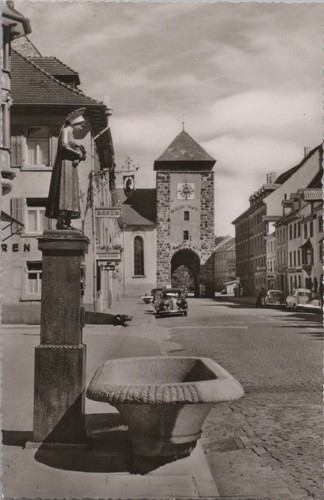 Villingen black forest old - ak,