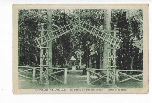Forest belleme entrance - of,