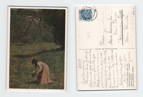 Vintage art postcard - art,