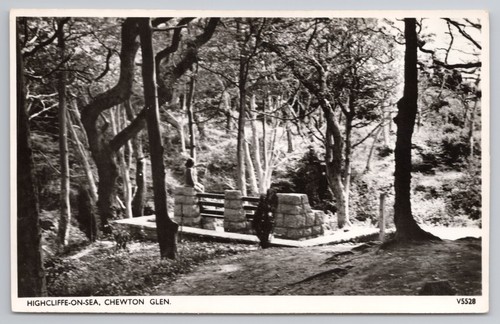 Postcard vintage highcliffe - postcard,