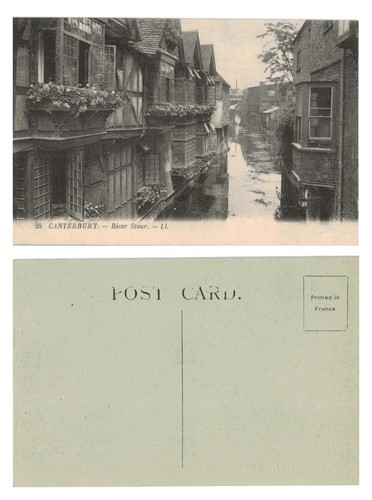 Vintage postcard canterbury - vintage,
