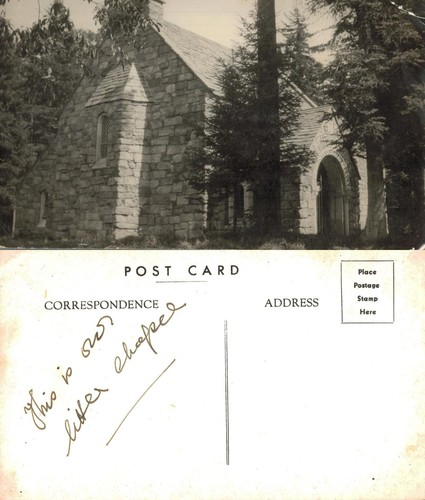 Vintage postcard rustic - -,