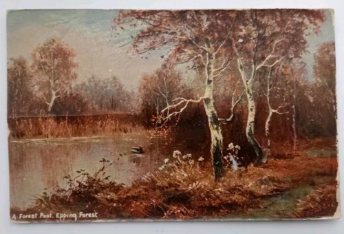 1907 antique postcard a - 1907,
