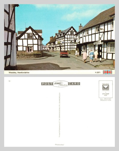 Postcard weobley - postcard,