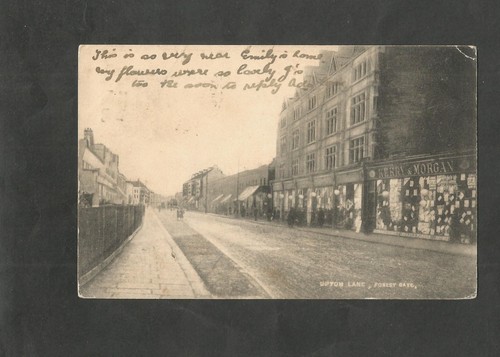 Postcard london forest gate - postcard,