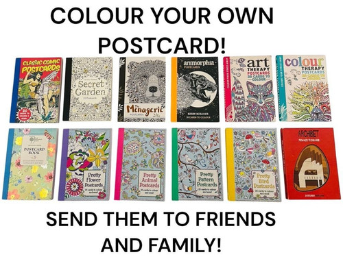 Colour your own postcards - own,