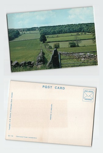 Vintage postcard charnwood - vintage,