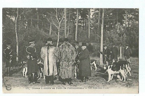 Fontainebleau hunting in - fontainebleau,