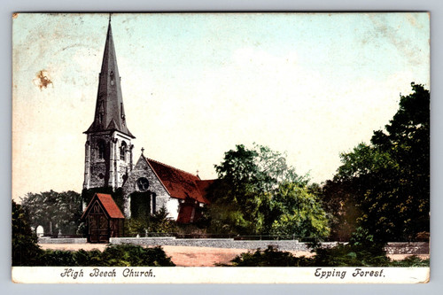 Postcard essex epping - -,