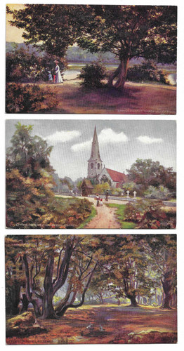 Tucks artist drawn - artist, postcards