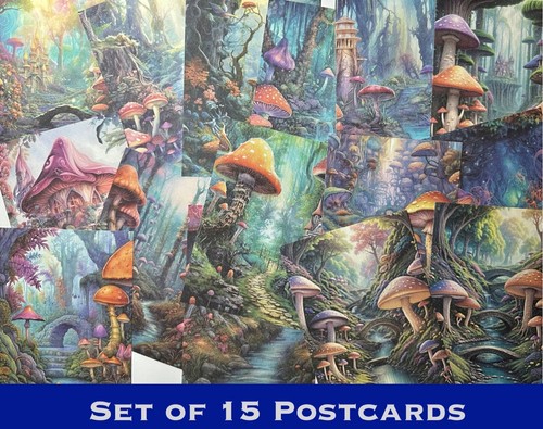 Mushroom mystical forest - mushroom,